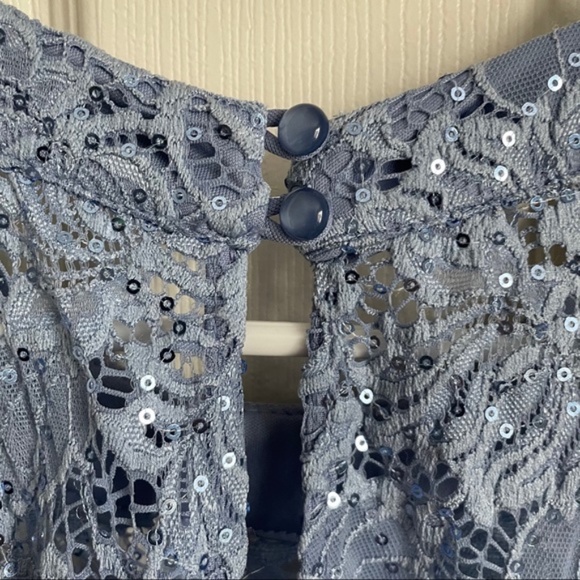 BCX (Nordstom) Periwinkle Prom Gown, Size 7 - Picture 5 of 9